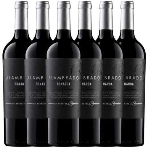 Caja x6 Vino Alambrado Bonarda 750ml