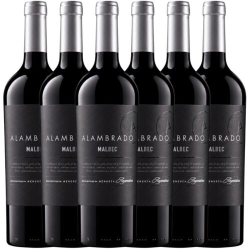 Caja x6 Vino Alambrado Malbec 750ml