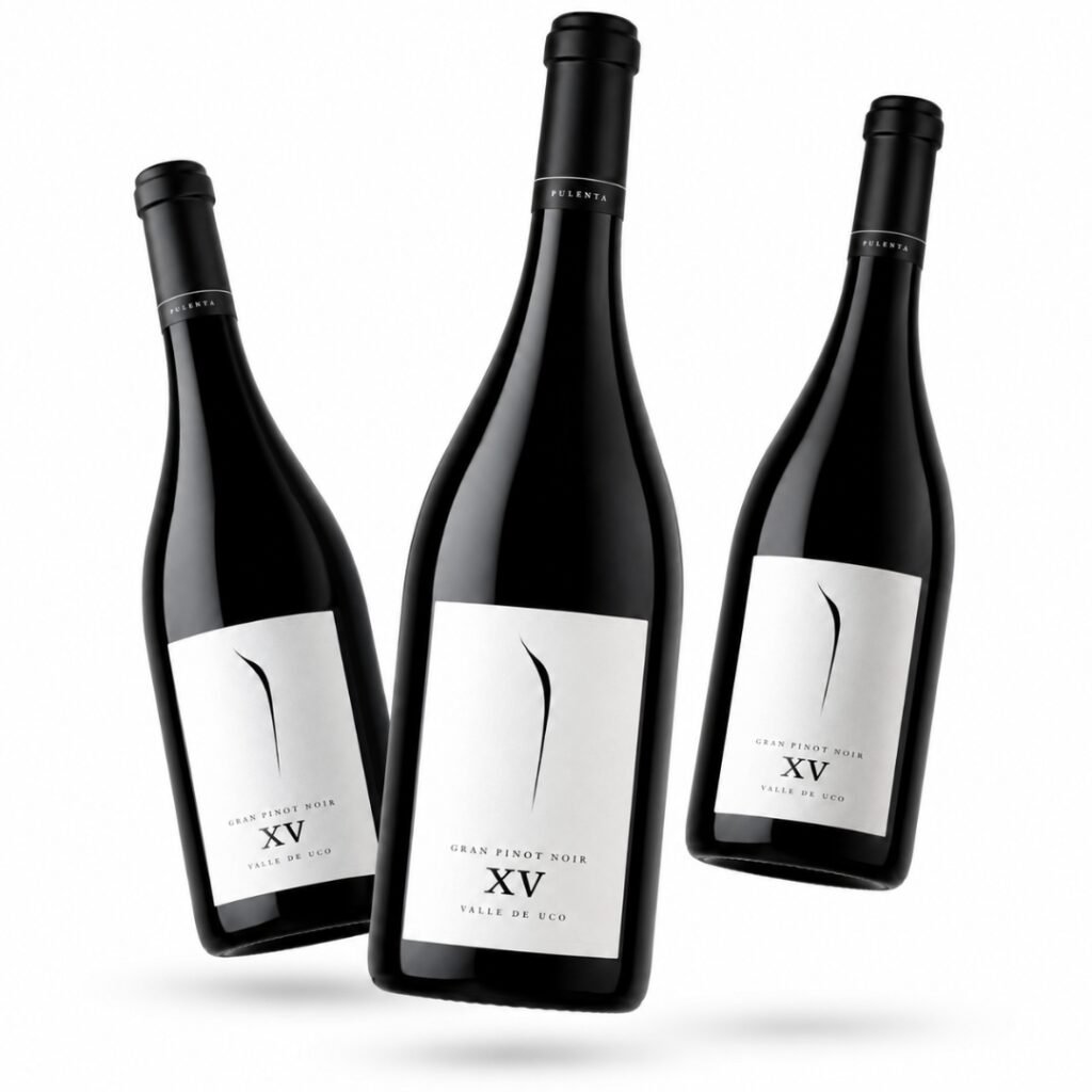 Mix Vertical Gran Pulenta Pinot Noir 3 Añadas, selección premium de vinos argentinos de Pulenta Estate