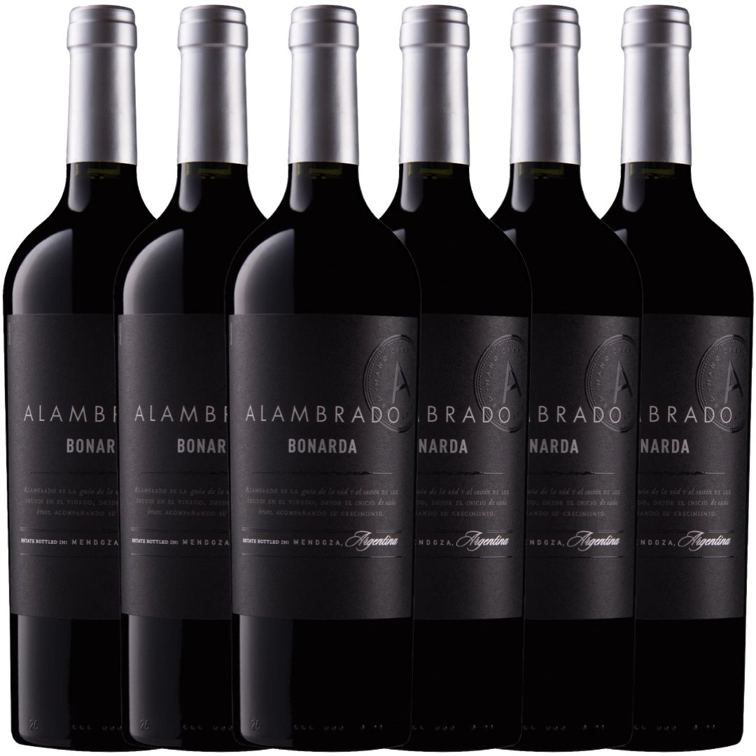 Vino Alambrado Bonarda x 6 unidades