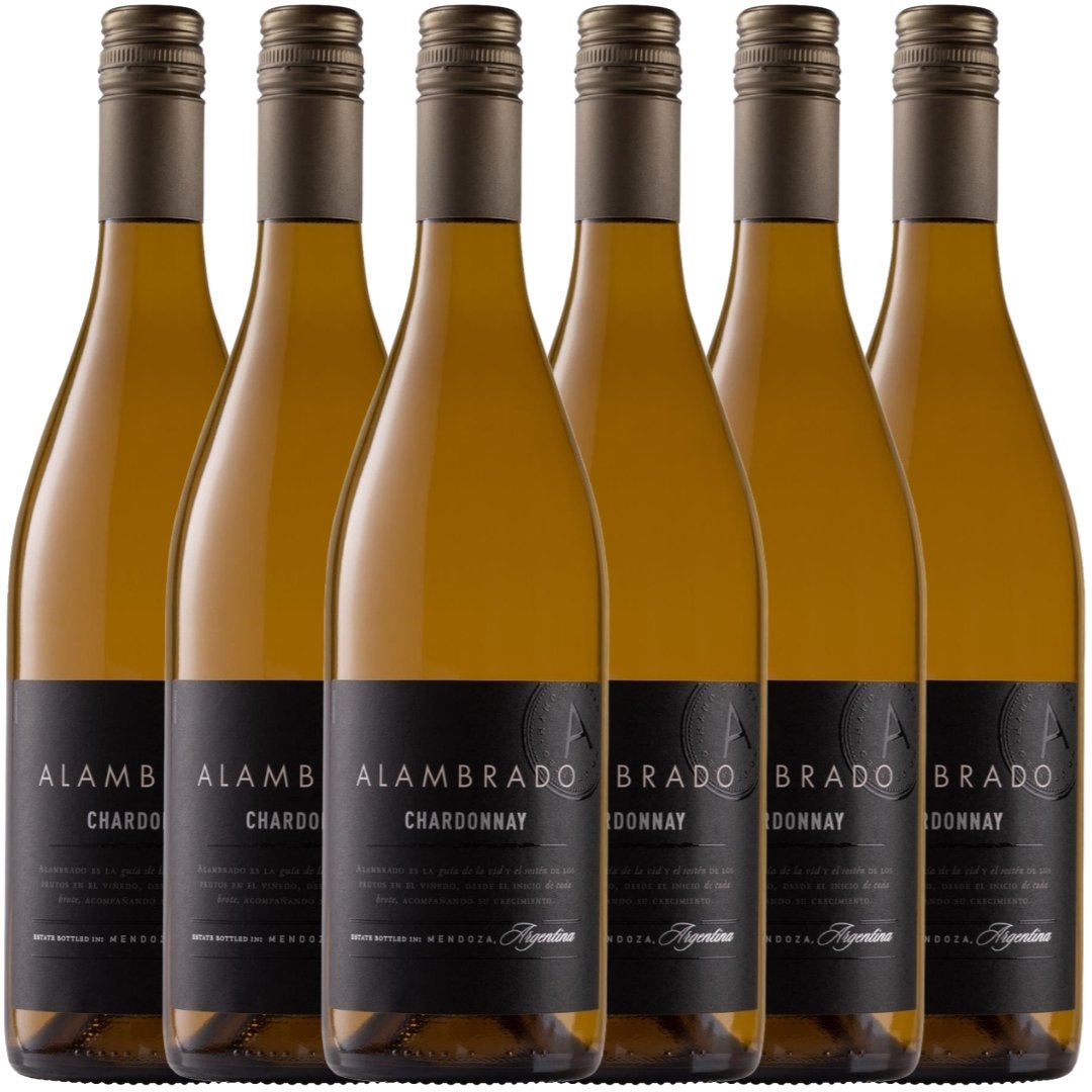 Vino Alambrado Chardonnay x 6 unidades