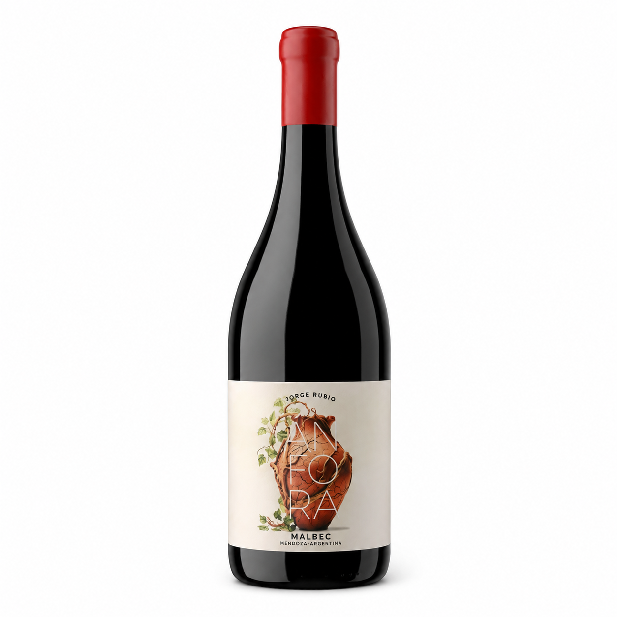 Vino Ánfora Malbec Jorge Rubio 750ml Top 20 mundial
