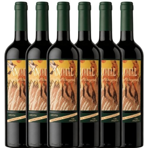 Vino Animal Orgánico Cabernet Sauvignon x6 unidades