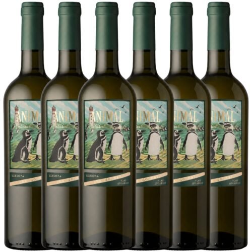 Vino Animal Orgánico Chardonnay x6 unidades