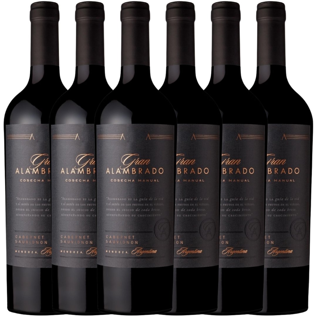 Vino Gran Alambrado Cabernet Sauvignon x 6 unidades