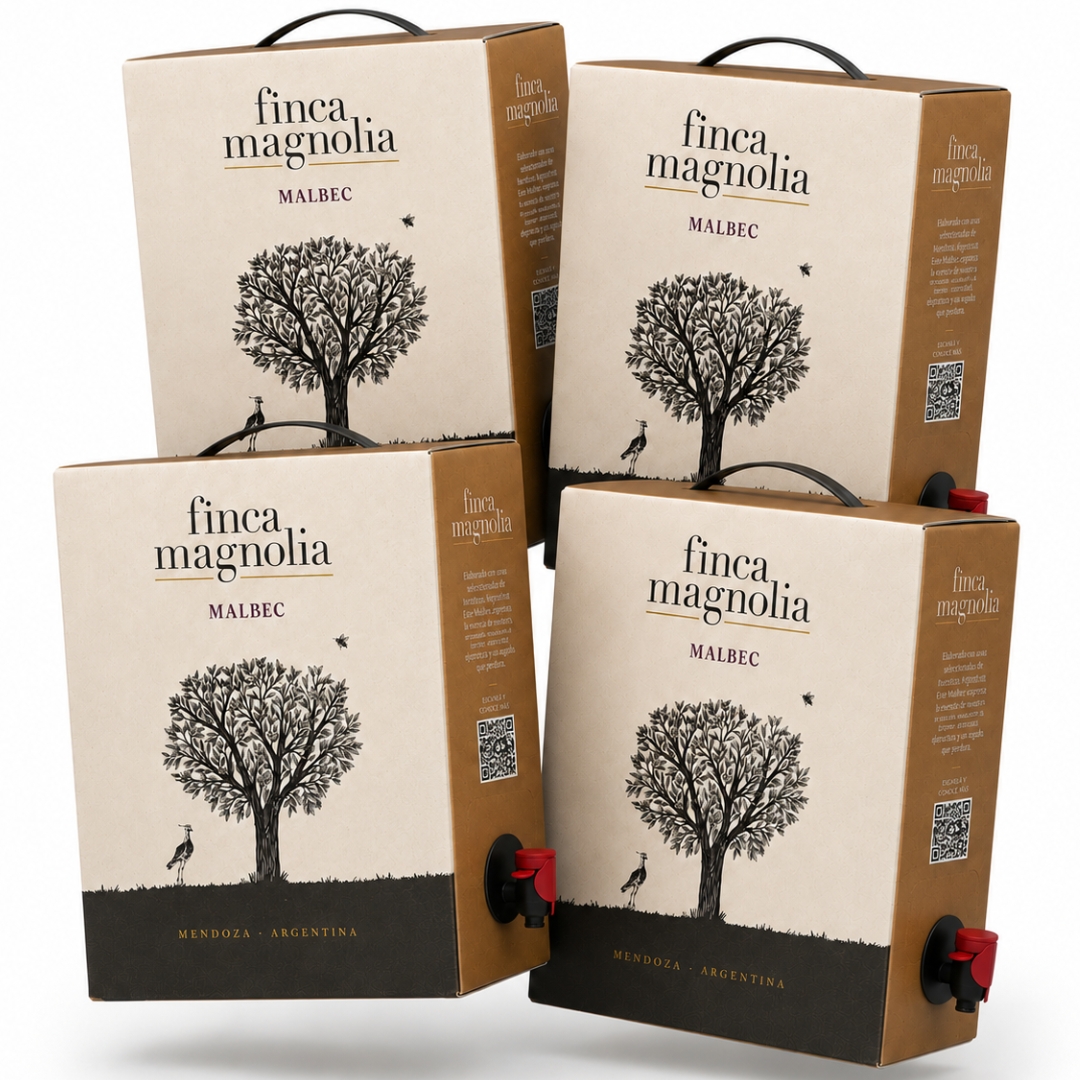 Bag in Box Finca Magnolia Malbec 3L x4 Unidades