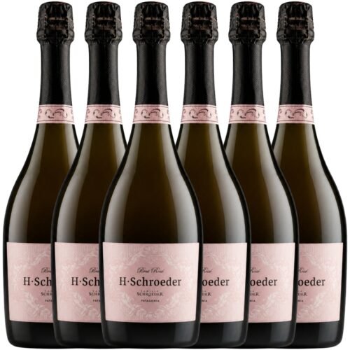 Espumante H. Schroeder Brut Rosé 750ml x6 unidades