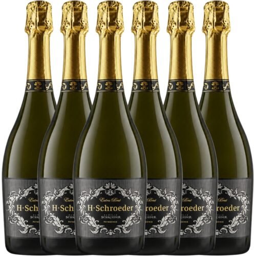 Espumante H. Schroeder Extra Brut 750ml x6 unidades