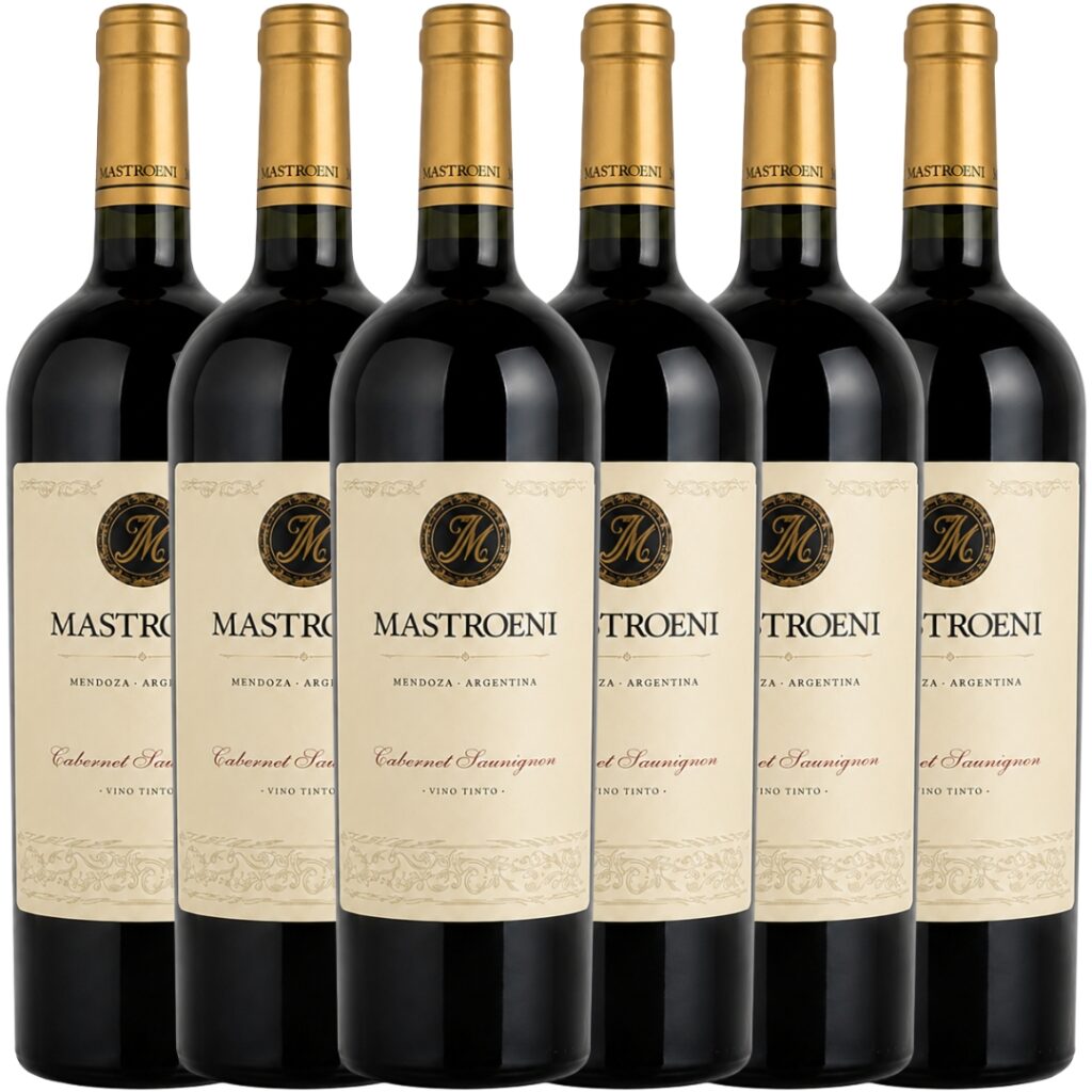 Caja Mastroeni Clásico Cabernet Sauvignon x6