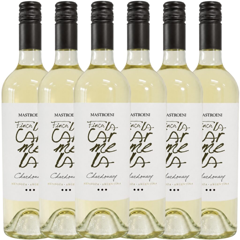 Caja Mastroeni La Carmela Chardonnay x6