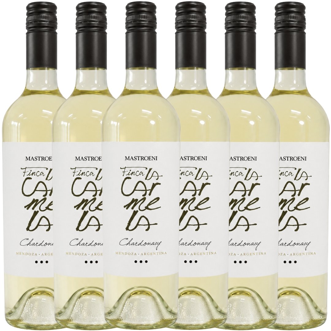 Caja Mastroeni La Carmela Chardonnay x6