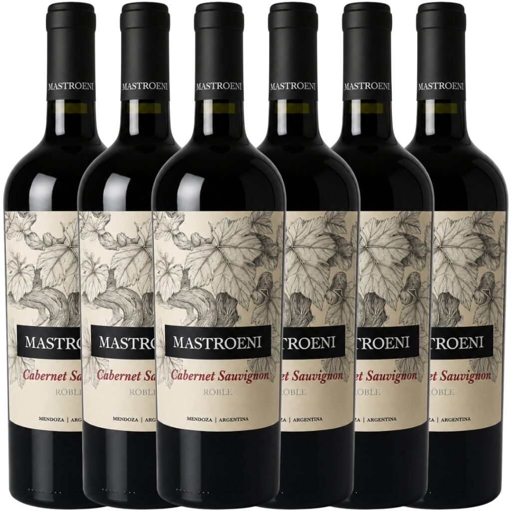 Caja Mastroeni Notable Cabernet Sauvignon x6