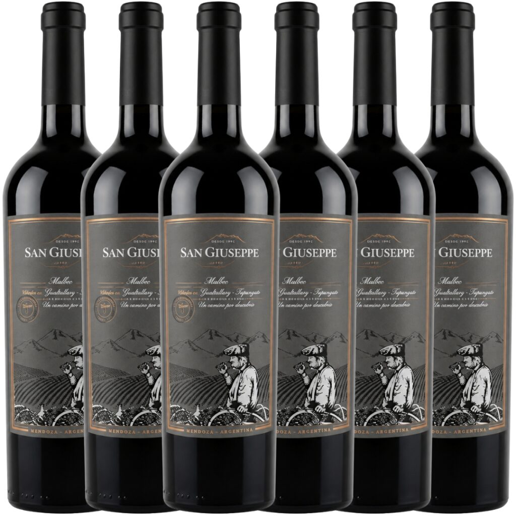 Caja Mastroeni San Giusseppe Malbec x6