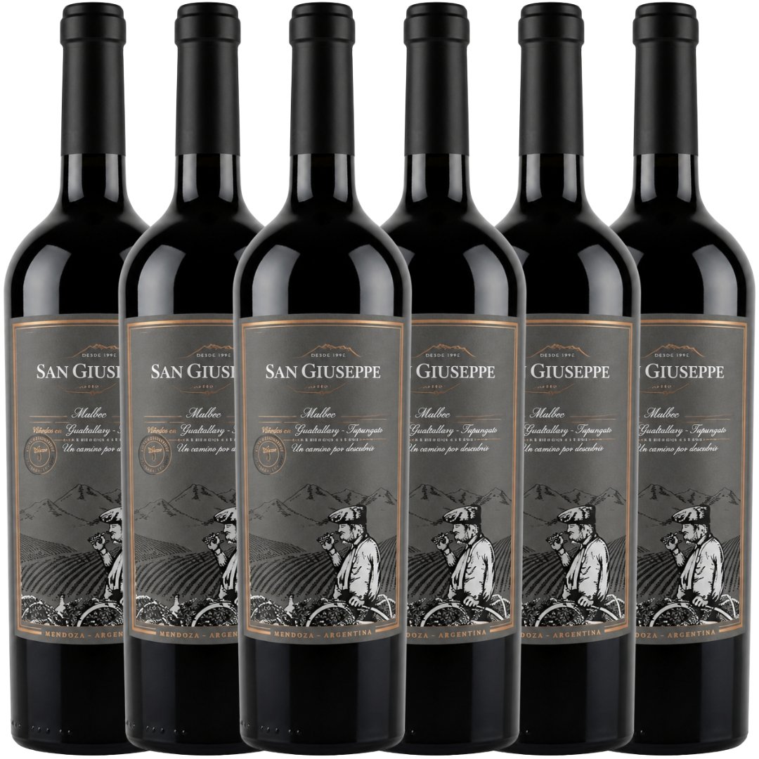 Caja Mastroeni San Giusseppe Malbec x6