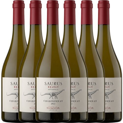 Vino Saurus Select Chardonnay 750ml x6 unidades