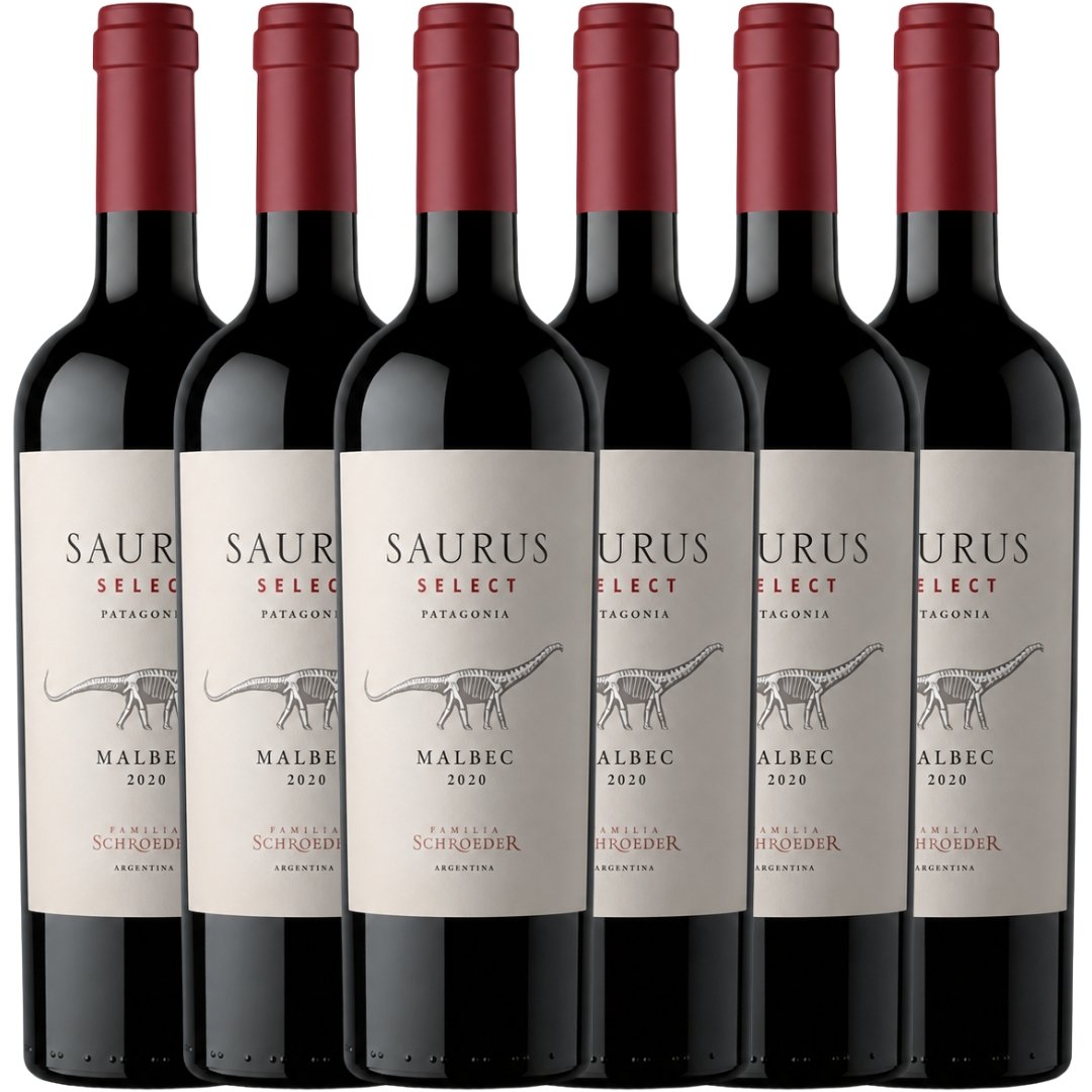 Caja Saurus Select Malbec x6