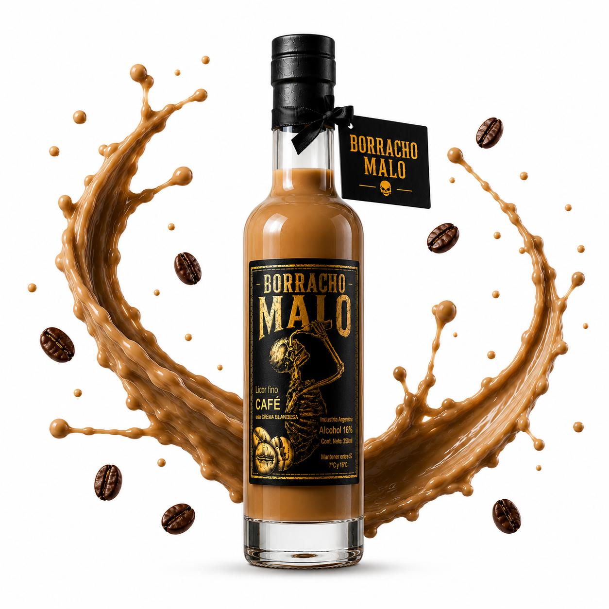 Crema Irlandesa Café Borracho Malo 250ml
