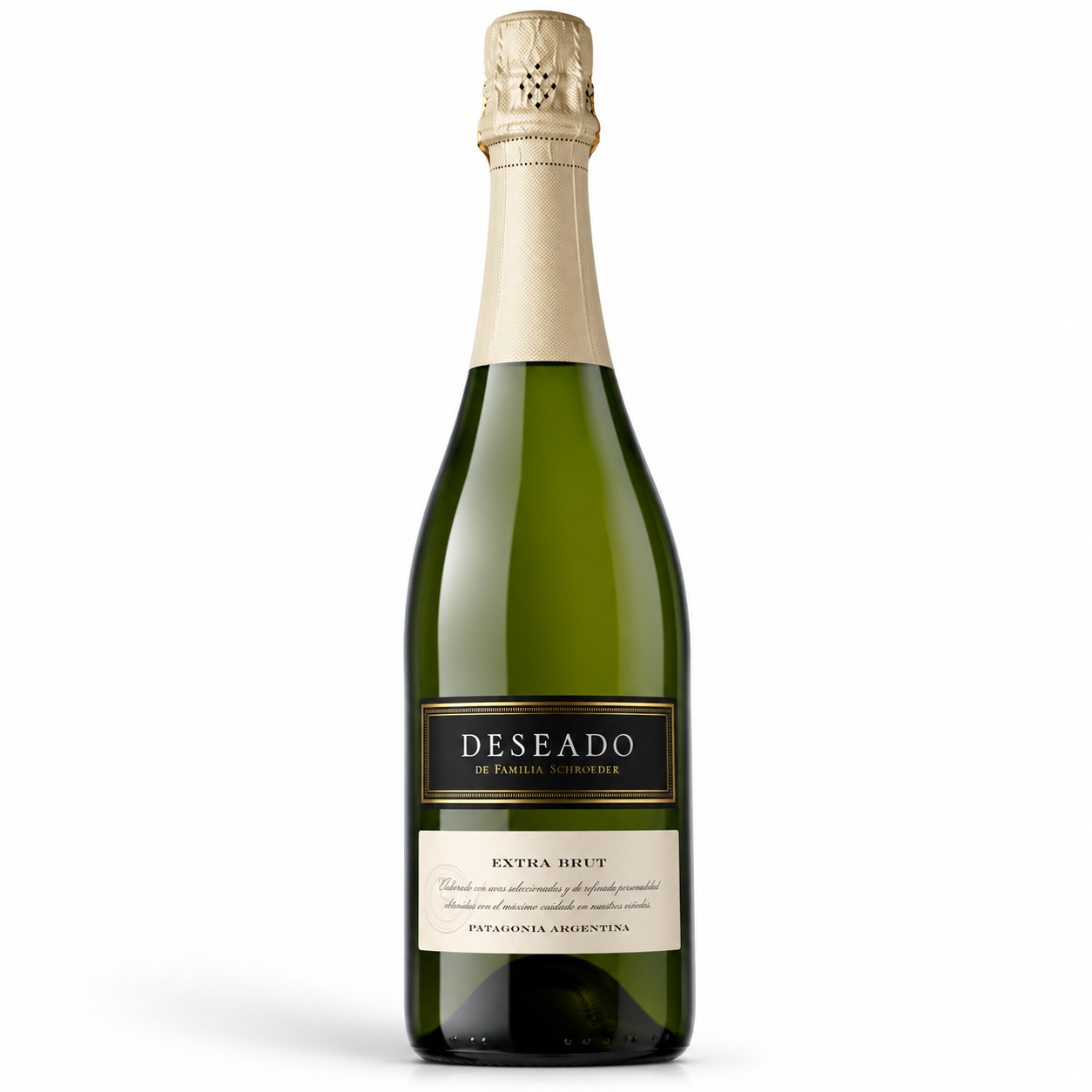 Espumante Deseado Schroeder Extra Brut 750ml Patagonia