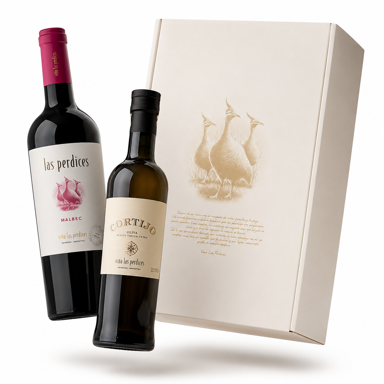Estuche Las Perdices Varietal + Aceite
