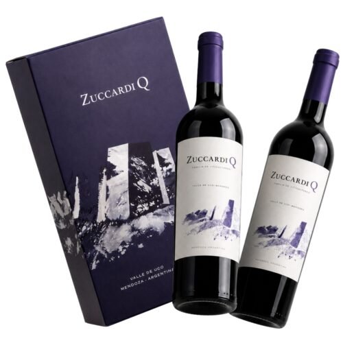 Estuche Zuccardi Q Malbec x2 | Regalo