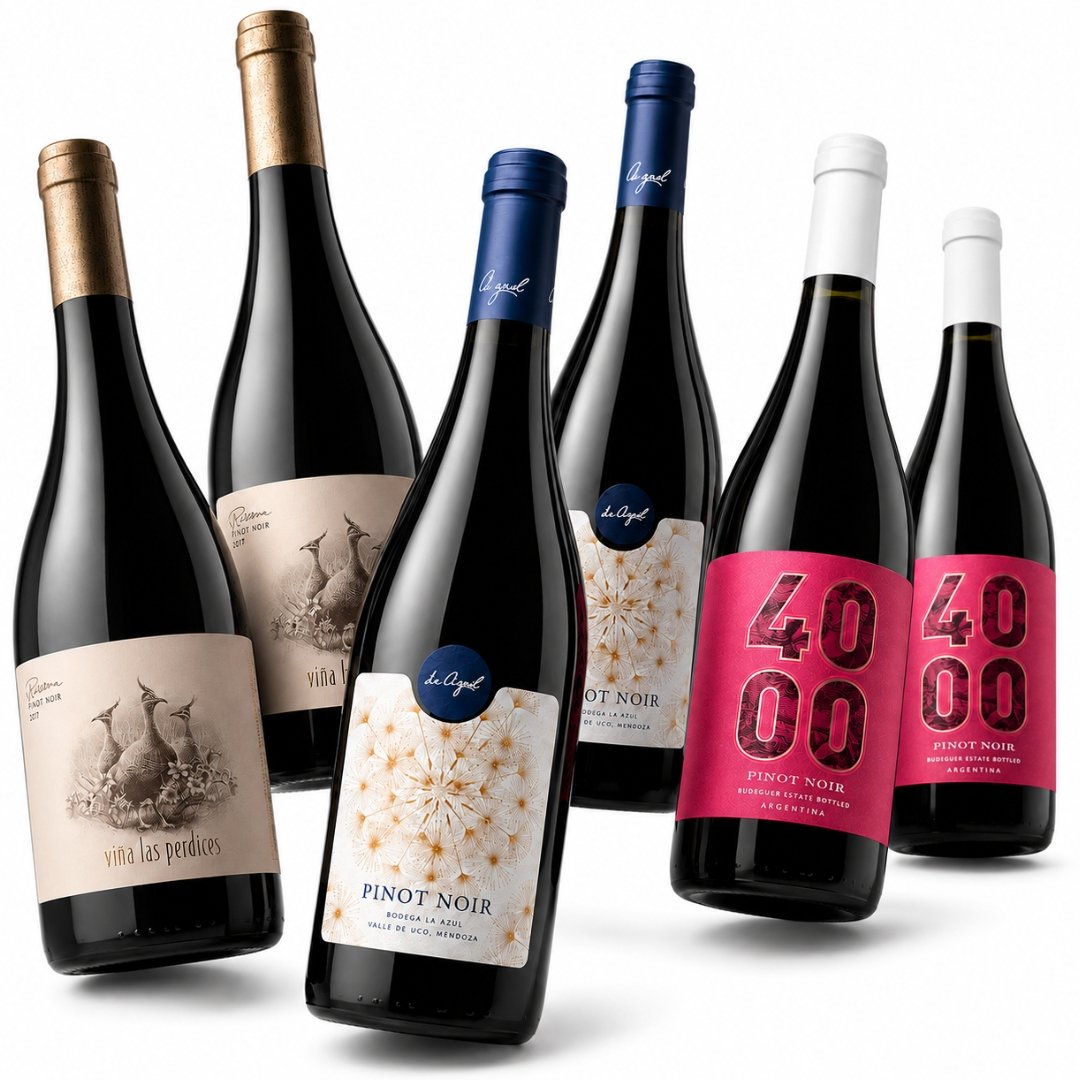 La Elegancia Va por Dentro Mix Pinot Noir x6