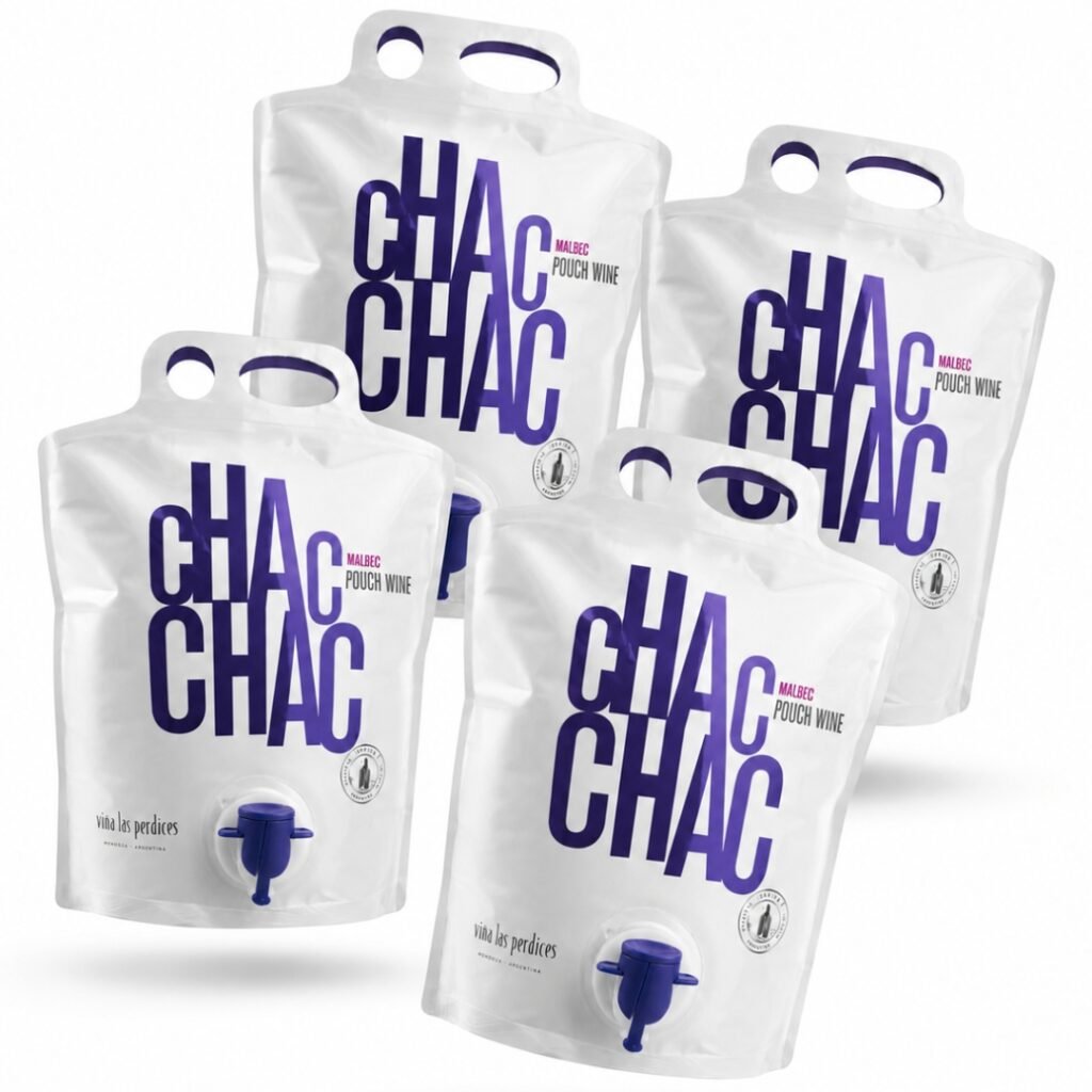 Vino Las Perdices Chac Chac Malbec Pouch 2.25L x4