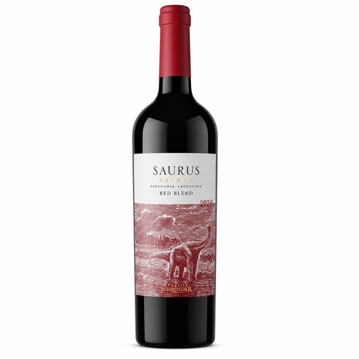 Vino Saurus Estate Red Blend 750ml Familia Schroeder