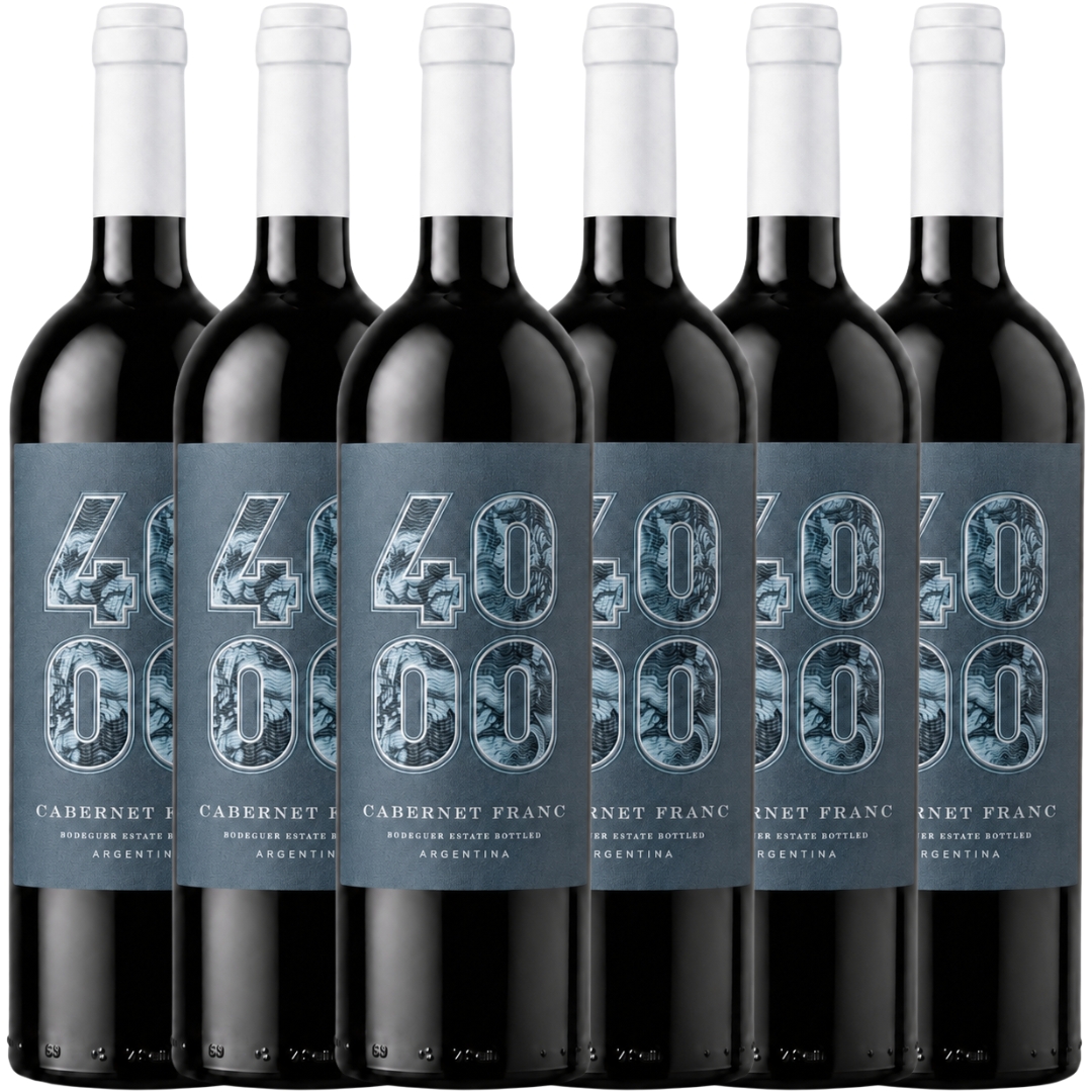 Caja Budeguer 4000 Reserva Cabernet Franc x6