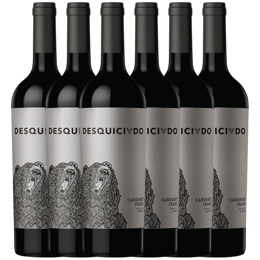 Caja x6 Desquiciado Cabernet Franc 750ml