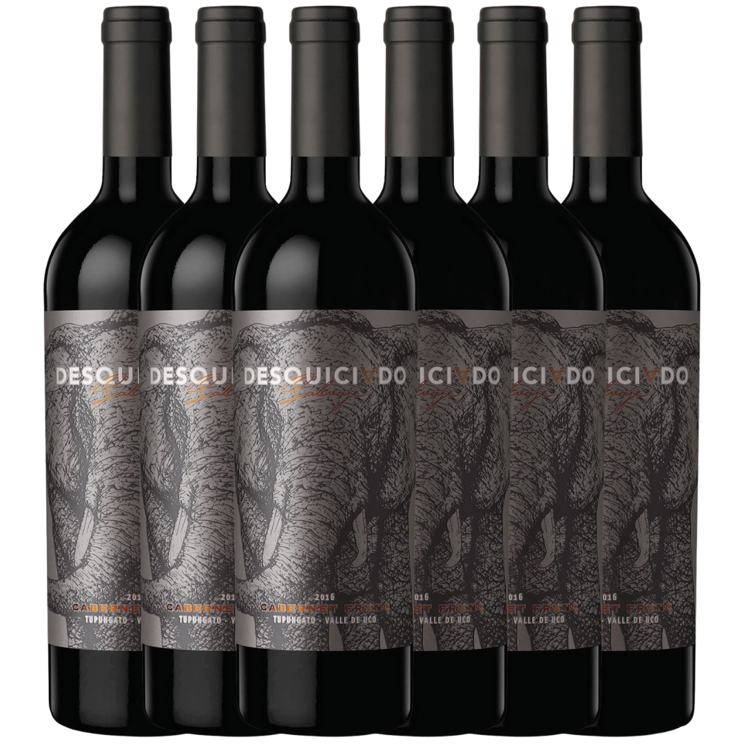 Caja x6 Desquiciado Salvaje Cabernet Franc 750ml