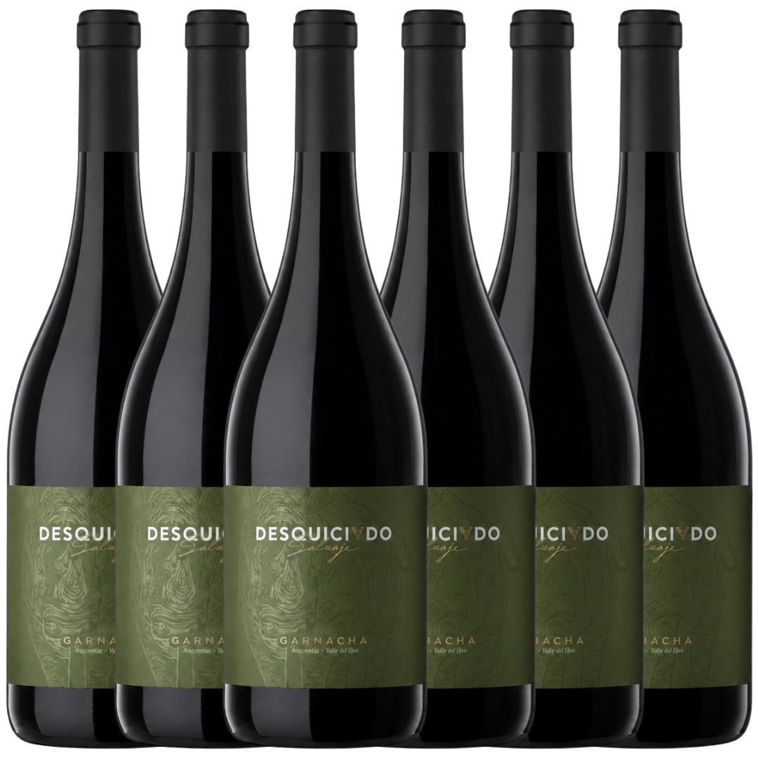 Caja x6 Desquiciado Salvaje Garnacha 750ml