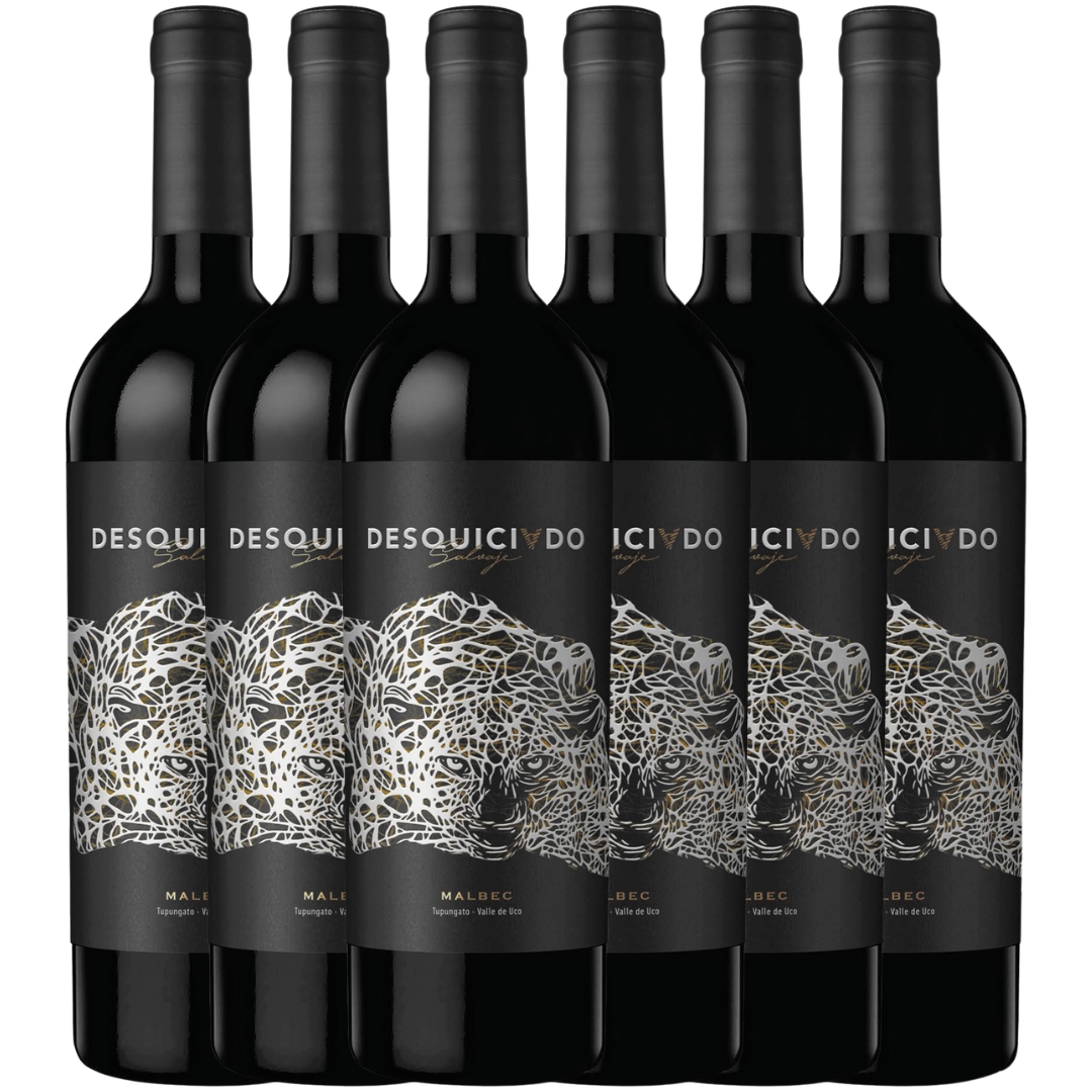 Caja x6 Desquiciado Salvaje Malbec 750ml
