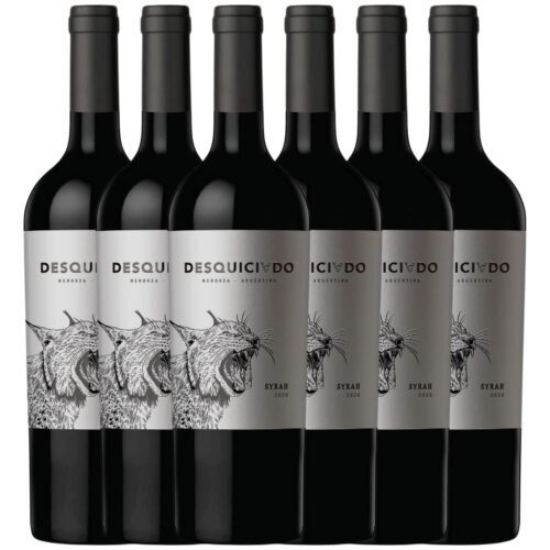 Caja x6 Desquiciado Syrah 750ml | Valle de Uco