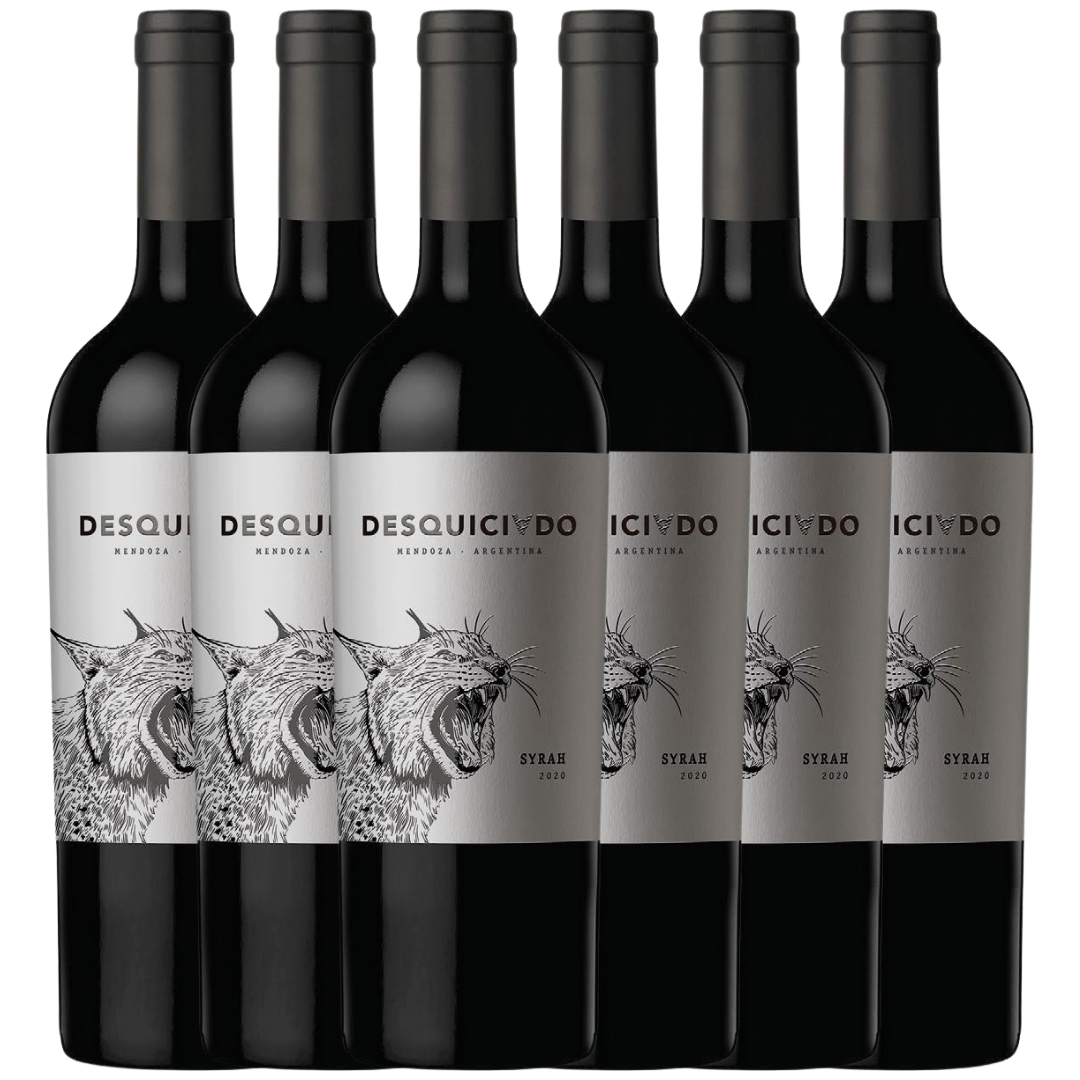 Caja x6 Desquiciado Syrah 750ml