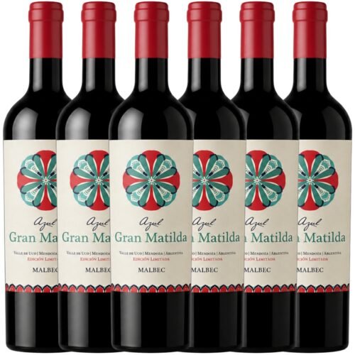 Caja x6 La Azul Gran Matilda Malbec 750ml | Alta gama