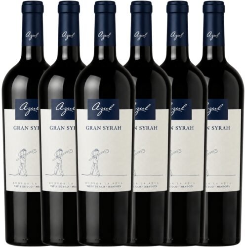 Caja x6 La Azul Gran Syrah 750ml | Alta gama
