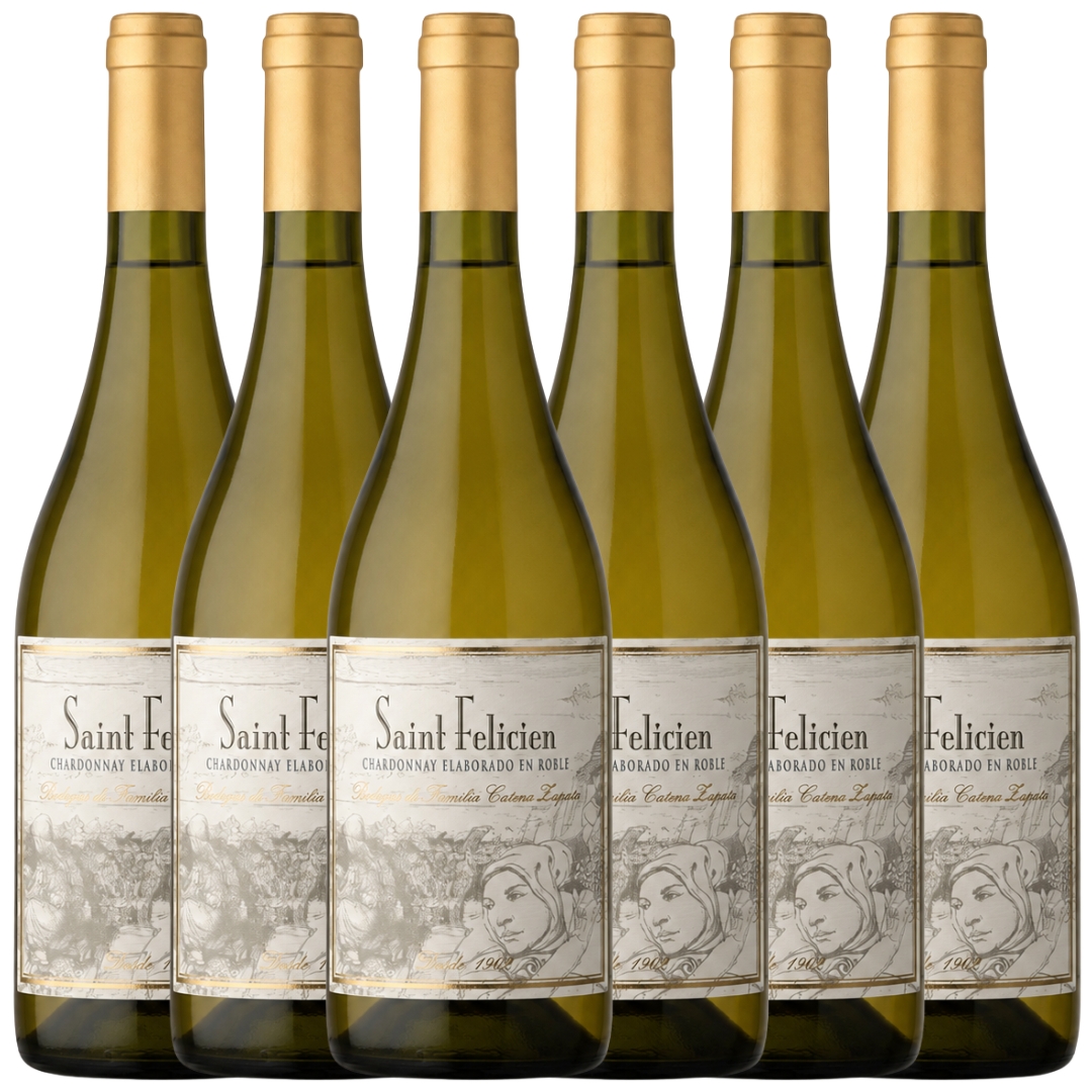 Caja x6 Saint Felicien Chardonnay Barrel Fermented 750ml Catena