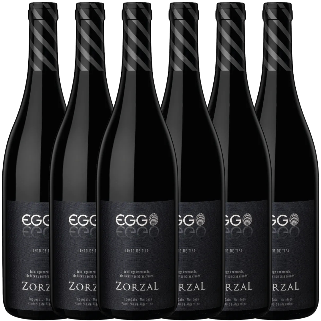 Caja x6 Zorzal Eggo Tinto de Tiza Malbec 750ml Gualtallary
