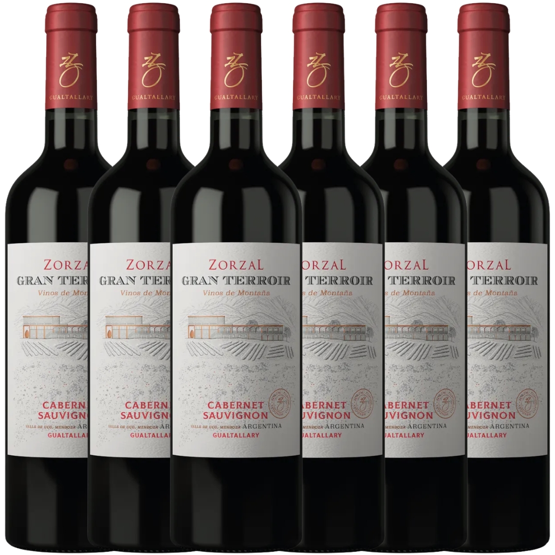 Caja x6 Zorzal Gran Terroir Cabernet Sauvignon 750ml Gualtallary