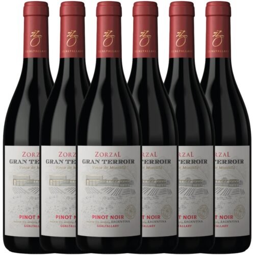 Caja x6 Zorzal Gran Terroir Pinot Noir 750ml | Gualtallary