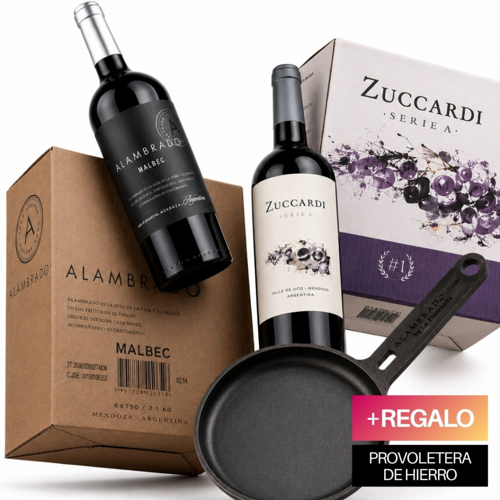 Mix Alambrado + Zuccardi Serie A x12 + Provoletera de Regalo