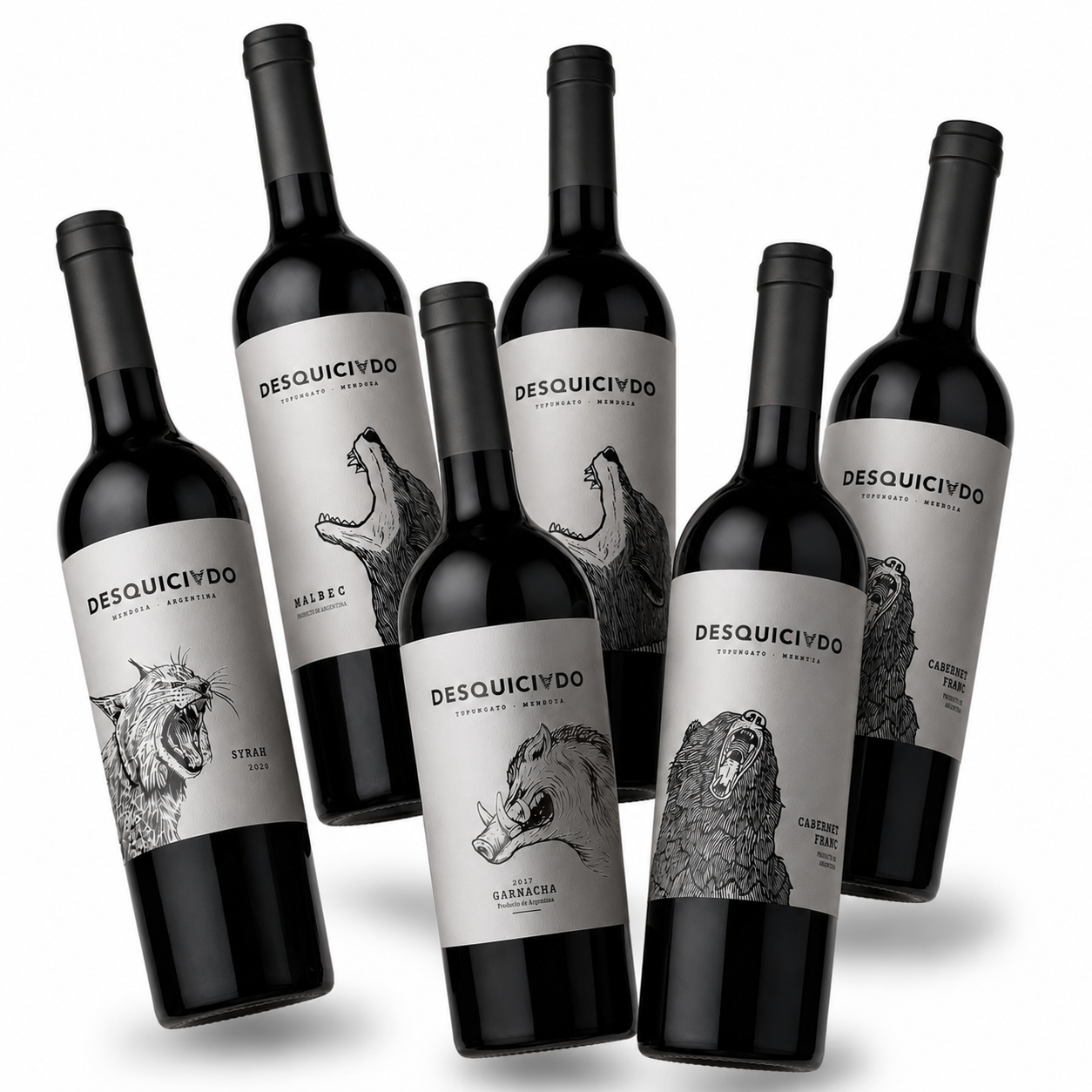 Mix Desquiciado 6 botellas 750ml Varietales a elección