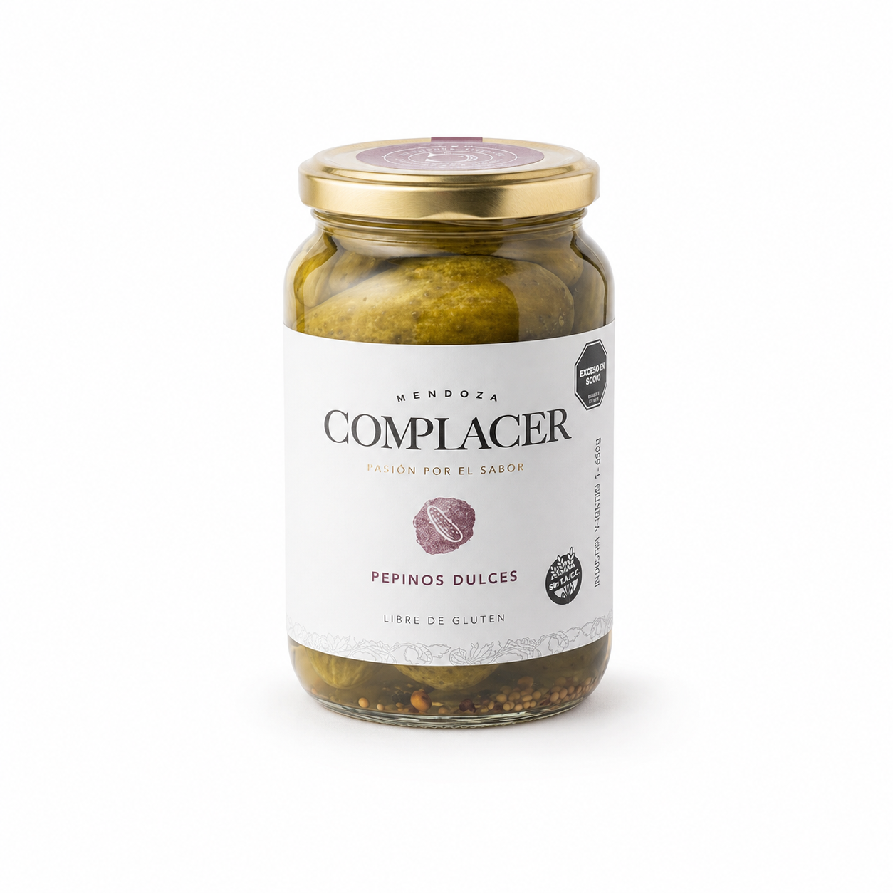 Pepinitos Agridulces Condimentados Complacer 360cc