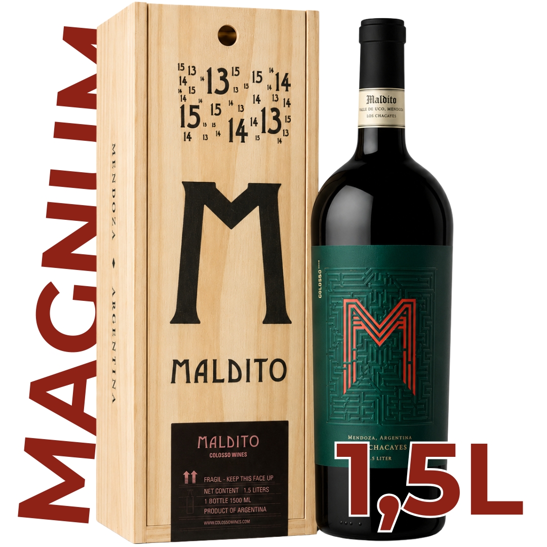 Vino Maldito Malbec Magnum 1,5L