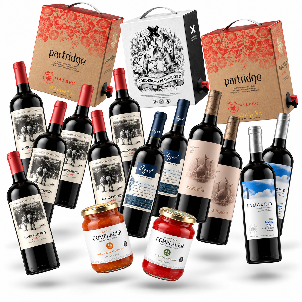 Selección Malbec & Conservas La Mesa Mendocina I