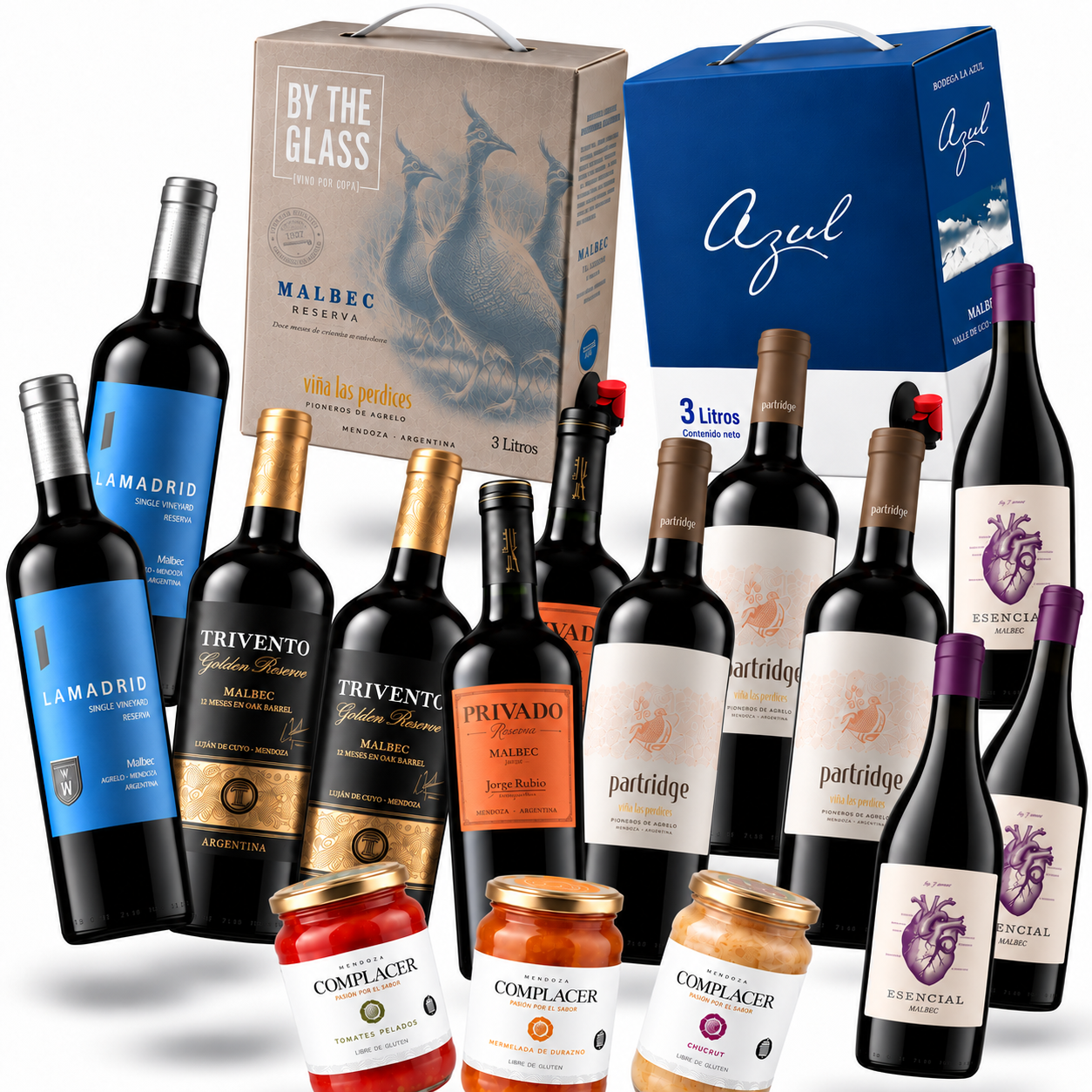 Selección Malbec Reserva & Conservas La Mesa Mendocina II