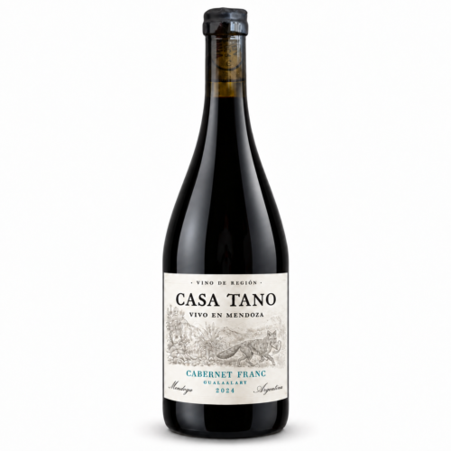 Vino Casa Tano Vivo en Mendoza Cabernet Franc Los Chacayes 750ml