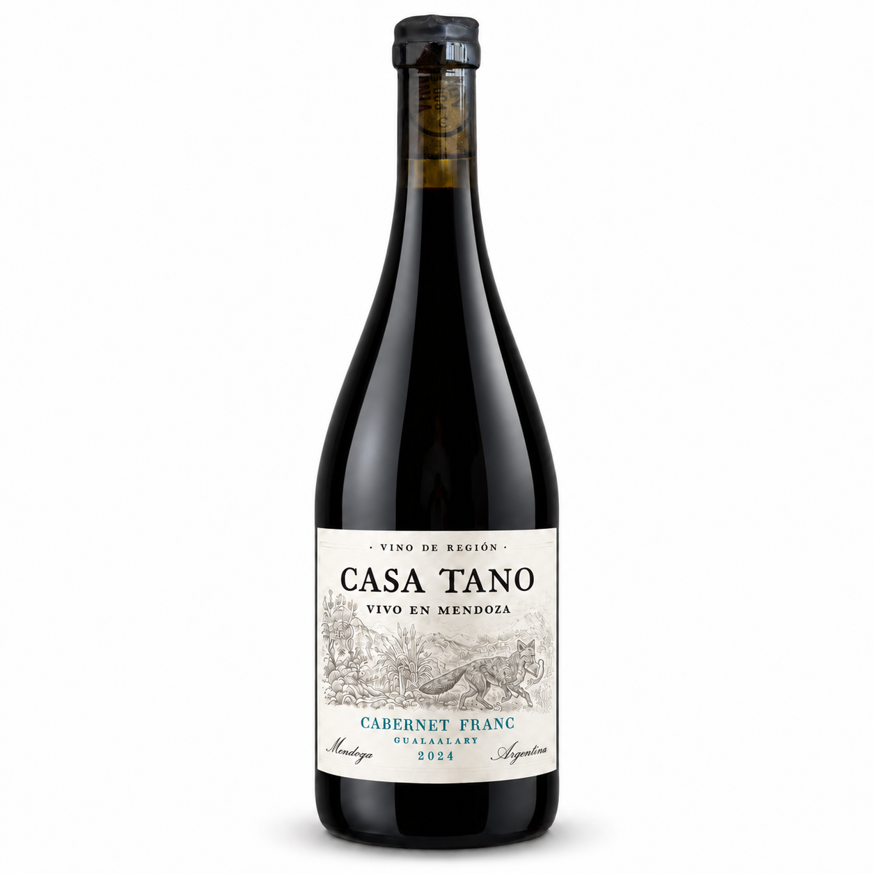 Vino Casa Tano Vivo en Mendoza Cabernet Franc Los Chacayes 750ml
