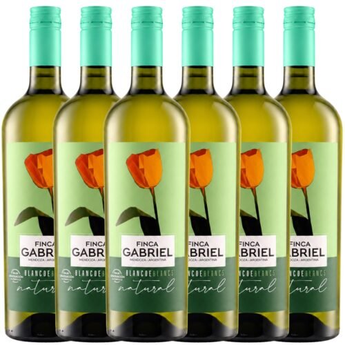 Vino Finca Gabriel Blanc de Blancs Natural 750ml x6 unidades