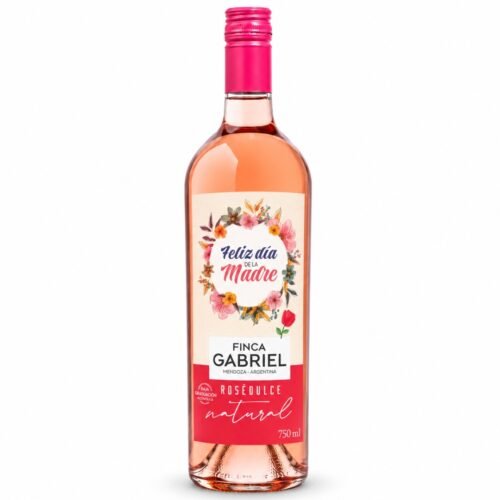 Vino Finca Gabriel "Día de la Madre" Rosé Dulce Natural Syrah 750ml